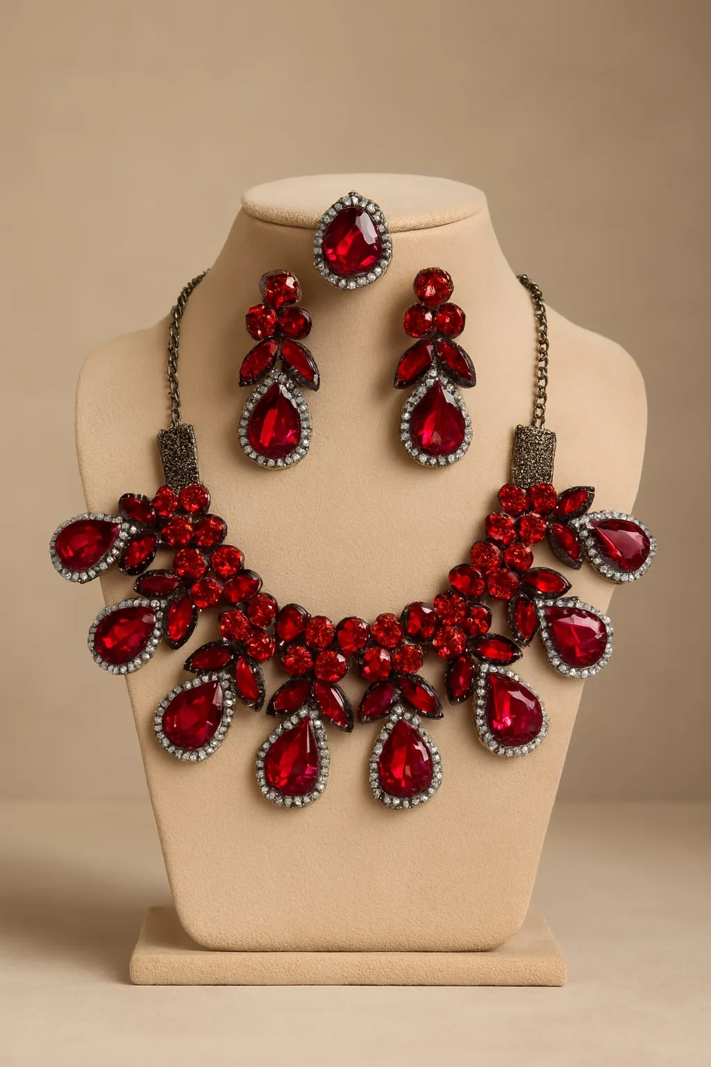 Drop With AD Necklace